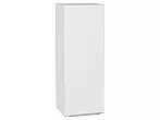 Шкаф верхний с 1-ой дверцей Фьюжн Silky White Белый 920*350*320