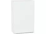 Шкаф верхний с 1-ой дверцей Фьюжн Silky White Белый 920*600*320