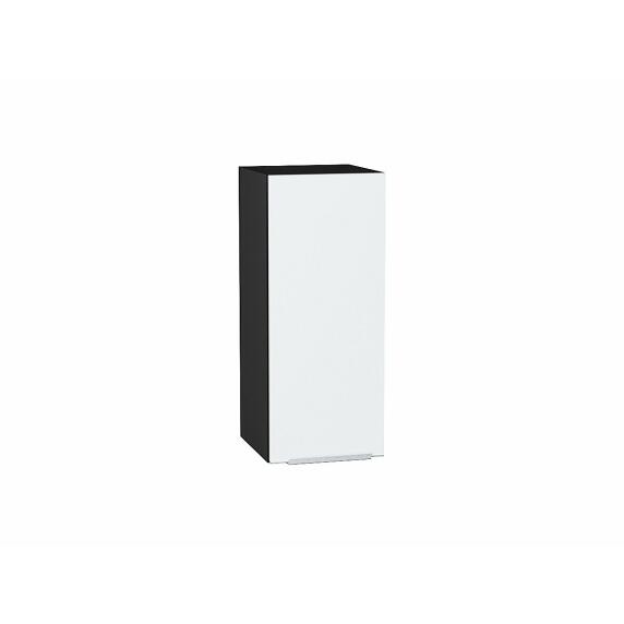 Шкаф верхний с 1-ой дверцей Фьюжн Silky White Graphite 716*300*320