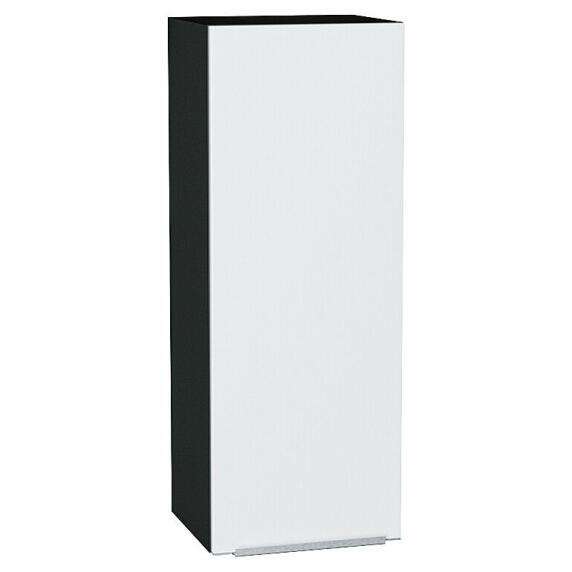 Шкаф верхний с 1-ой дверцей Фьюжн Silky White Graphite 920*350*320