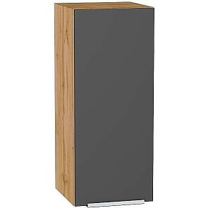 Шкаф верхний с 1-ой дверцей Фьюжн Stormy Silk/Дуб Вотан 716*300*320