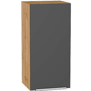 Шкаф верхний с 1-ой дверцей Фьюжн Stormy Silk/Дуб Вотан 716*350*320