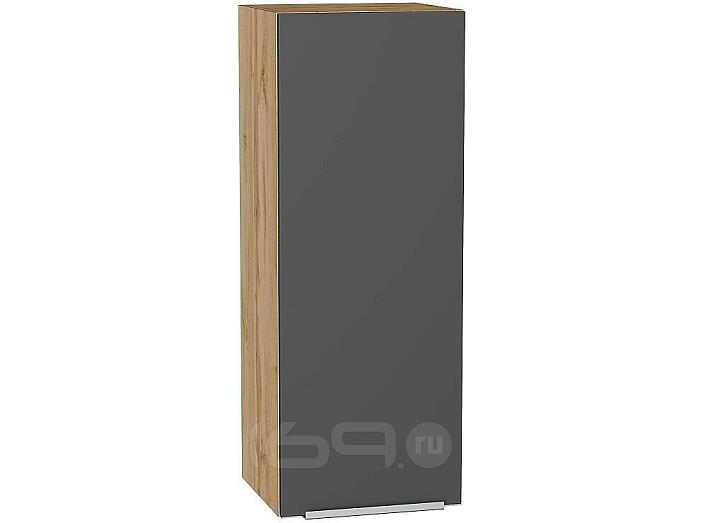 Шкаф верхний с 1-ой дверцей Фьюжн Stormy Silk/Дуб Вотан 920*350*320