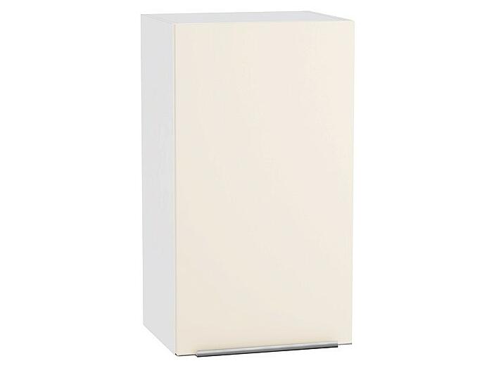 Шкаф верхний с 1-ой дверцей Фьюжн В 400 Ivory-Белый