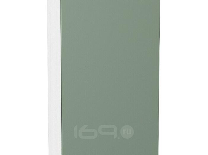 Шкаф верхний с 1-ой дверцей Фьюжн В 509 Silky Mint-Белый