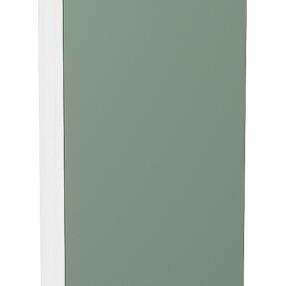Шкаф верхний с 1-ой дверцей Фьюжн В 509 Silky Mint-Белый