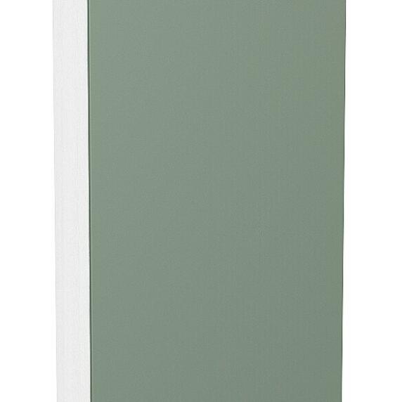 Шкаф верхний с 1-ой дверцей Фьюжн В 509 Silky Mint-Белый
