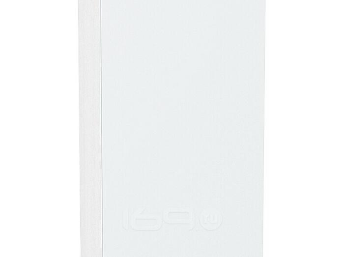 Шкаф верхний с 1-ой дверцей Фьюжн В 509 Silky White-Белый