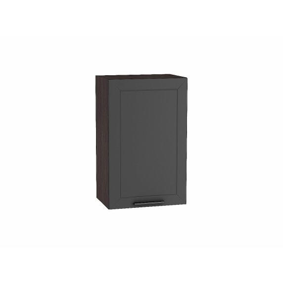 Шкаф верхний с 1-ой дверцей Глетчер Маренго Силк Graphite 920*450*318