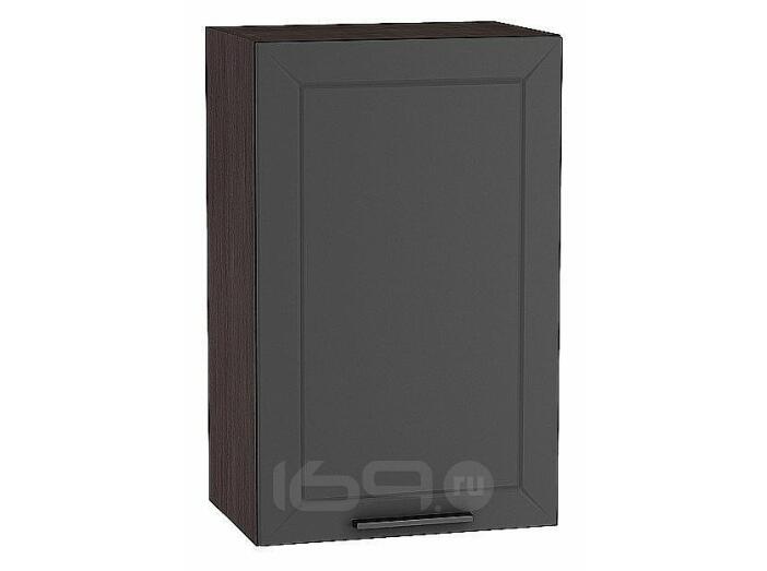 Шкаф верхний с 1-ой дверцей Глетчер Маренго Силк Graphite 920*450*318