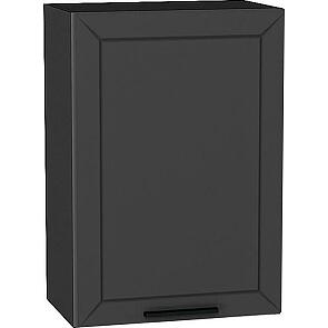 Шкаф верхний с 1-ой дверцей Глетчер Маренго Силк Graphite 716*500*318