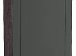 Шкаф верхний с 1-ой дверцей Глетчер Маренго Силк Graphite 716*500*318