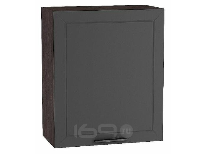 Шкаф верхний с 1-ой дверцей Глетчер Маренго Силк Graphite 920*600*318