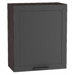 Шкаф верхний с 1-ой дверцей Глетчер Маренго Силк Graphite 920*600*318