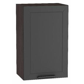 Шкаф верхний с 1-ой дверцей Глетчер Маренго Силк Graphite 716*450*318
