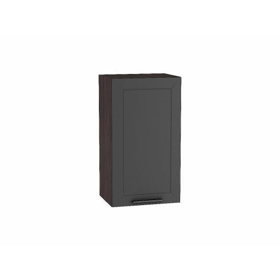 Шкаф верхний с 1-ой дверцей Глетчер Маренго Силк Graphite 716*400*318