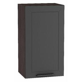 Шкаф верхний с 1-ой дверцей Глетчер Маренго Силк Graphite 716*400*318