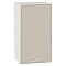 Шкаф верхний с 1-ой дверцей Квадро Кашемир/Белый 716*400*321