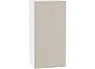 Шкаф верхний с 1-ой дверцей Квадро Кашемир/Белый 920*450*321