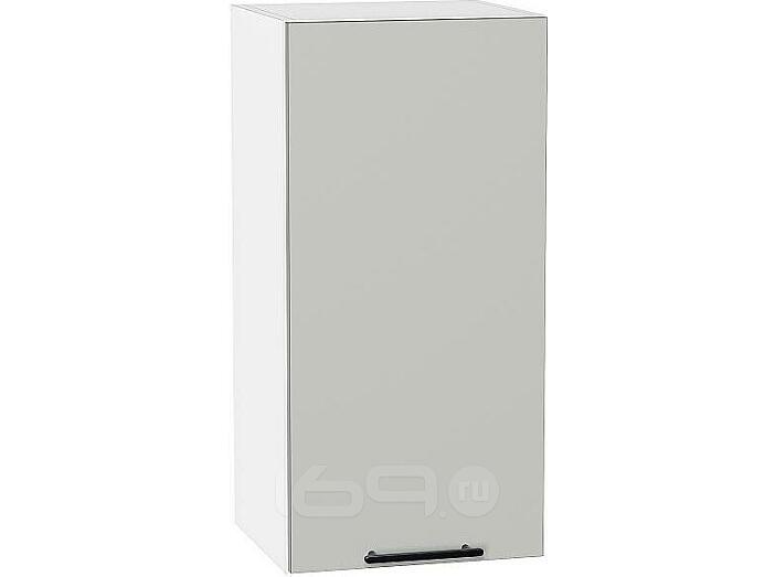 Шкаф верхний с 1-ой дверцей Лайт Special Grey/Белый 716*350*318