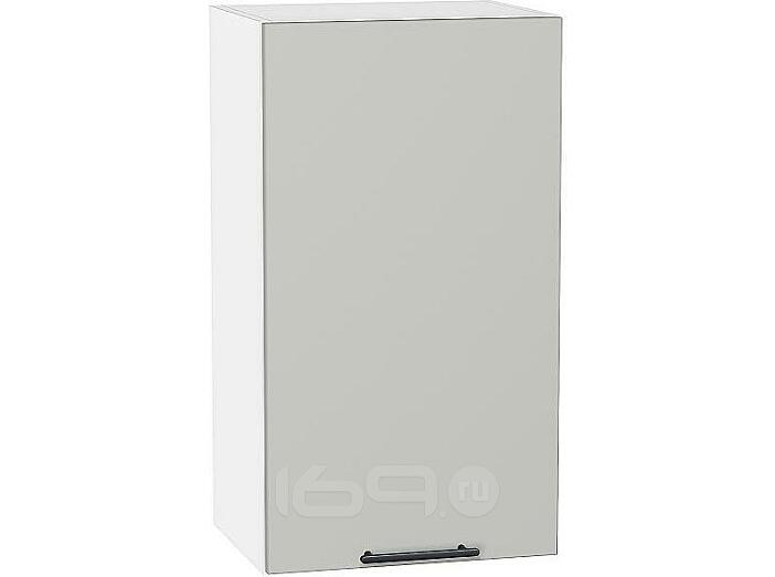 Шкаф верхний с 1-ой дверцей Лайт Special Grey/Белый 716*400*318