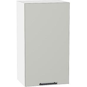 Шкаф верхний с 1-ой дверцей Лайт Special Grey/Белый 716*400*318