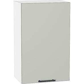 Шкаф верхний с 1-ой дверцей Лайт Special Grey/Белый 716*450*318