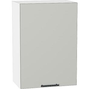 Шкаф верхний с 1-ой дверцей Лайт Special Grey/Белый 716*500*318