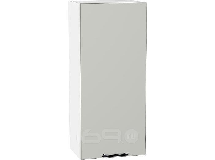 Шкаф верхний с 1-ой дверцей Лайт Special Grey/Белый 920*400*318