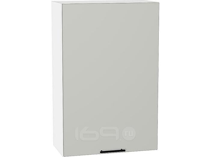 Шкаф верхний с 1-ой дверцей Лайт Special Grey/Белый 920*600*318