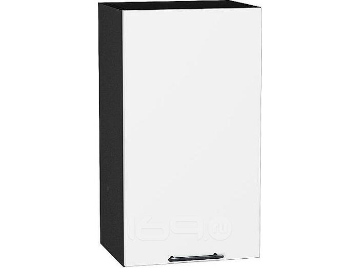 Шкаф верхний с 1-ой дверцей Лайт Special White/Graphite 716*400*318