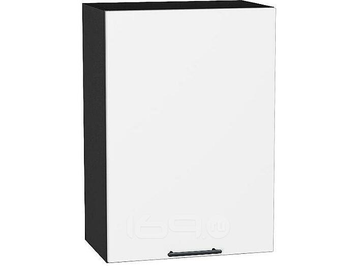 Шкаф верхний с 1-ой дверцей Лайт Special White/Graphite 716*500*318