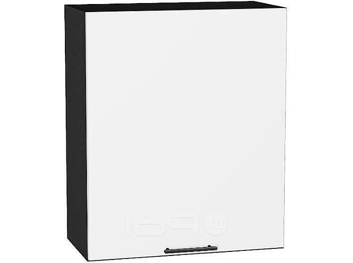 Шкаф верхний с 1-ой дверцей Лайт Special White/Graphite 716*600*318