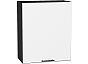 Шкаф верхний с 1-ой дверцей Лайт Special White/Graphite 716*600*318