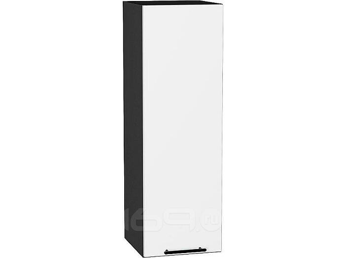 Шкаф верхний с 1-ой дверцей Лайт Special White/Graphite 920*300*318
