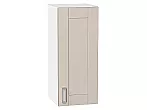 Шкаф верхний с 1-ой дверцей Лофт Cream Silk/Белый 716*300*320