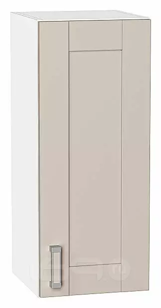 Шкаф верхний с 1-ой дверцей Лофт Cream Silk/Белый 716*300*320