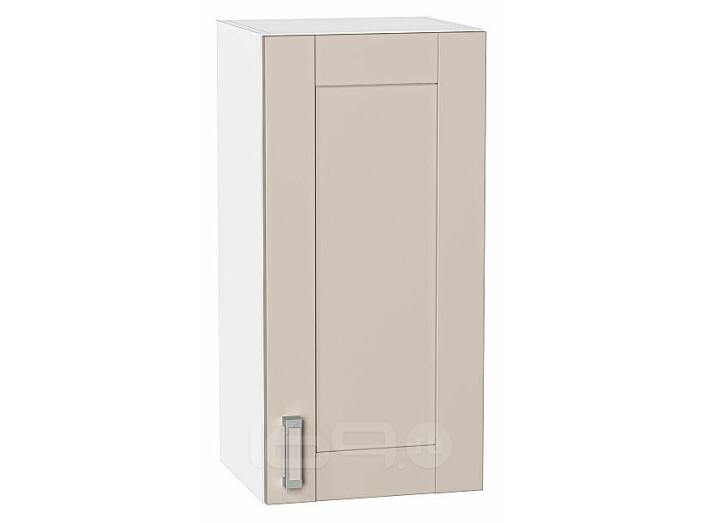 Шкаф верхний с 1-ой дверцей Лофт Cream Silk/Белый 716*350*320