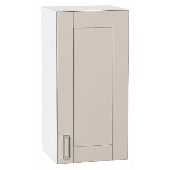 Шкаф верхний с 1-ой дверцей Лофт Cream Silk/Белый 716*350*320