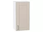 Шкаф верхний с 1-ой дверцей Лофт Cream Silk/Белый 716*350*320