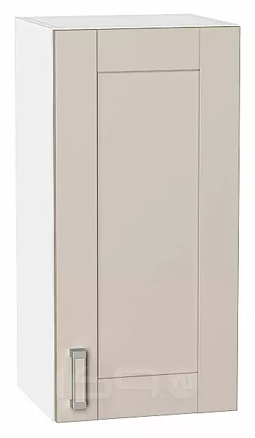 Шкаф верхний с 1-ой дверцей Лофт Cream Silk/Белый 716*350*320