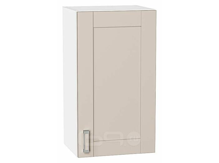 Шкаф верхний с 1-ой дверцей Лофт Cream Silk/Белый 716*400*320