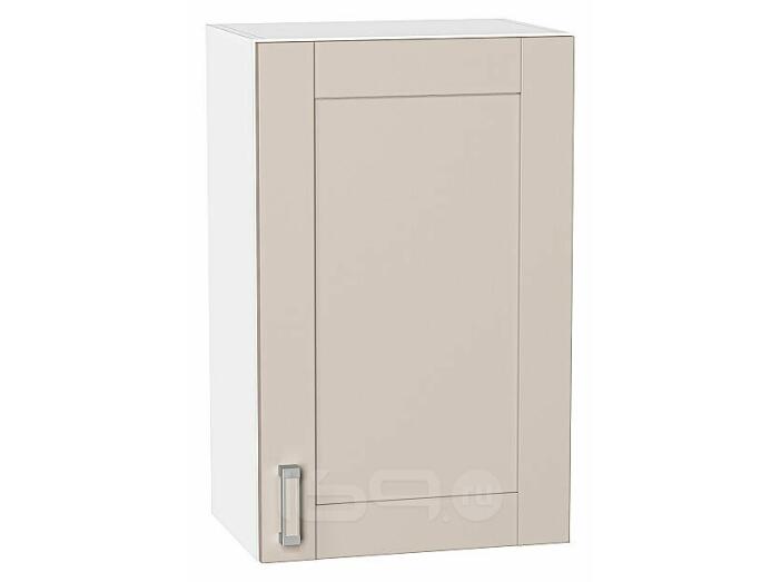 Шкаф верхний с 1-ой дверцей Лофт Cream Silk/Белый 716*450*320