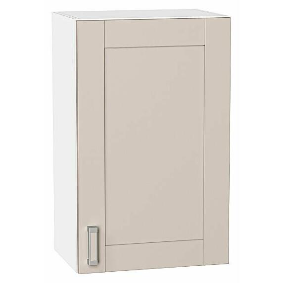 Шкаф верхний с 1-ой дверцей Лофт Cream Silk/Белый 716*450*320
