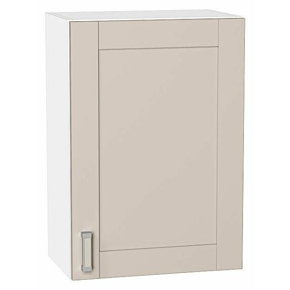 Шкаф верхний с 1-ой дверцей Лофт Cream Silk/Белый 716*500*320