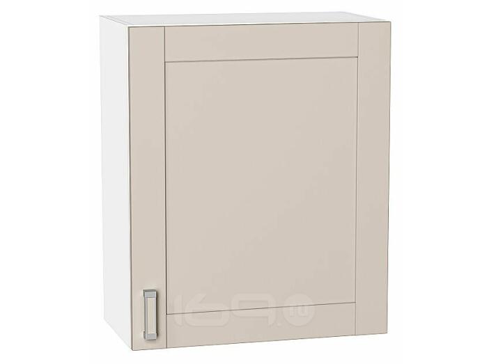 Шкаф верхний с 1-ой дверцей Лофт Cream Silk/Белый 716*600*320
