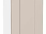 Шкаф верхний с 1-ой дверцей Лофт Cream Silk/Белый 920*300*320