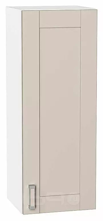 Шкаф верхний с 1-ой дверцей Лофт Cream Silk/Белый 920*350*320
