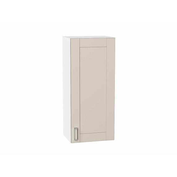 Шкаф верхний с 1-ой дверцей Лофт Cream Silk/Белый 920*400*320