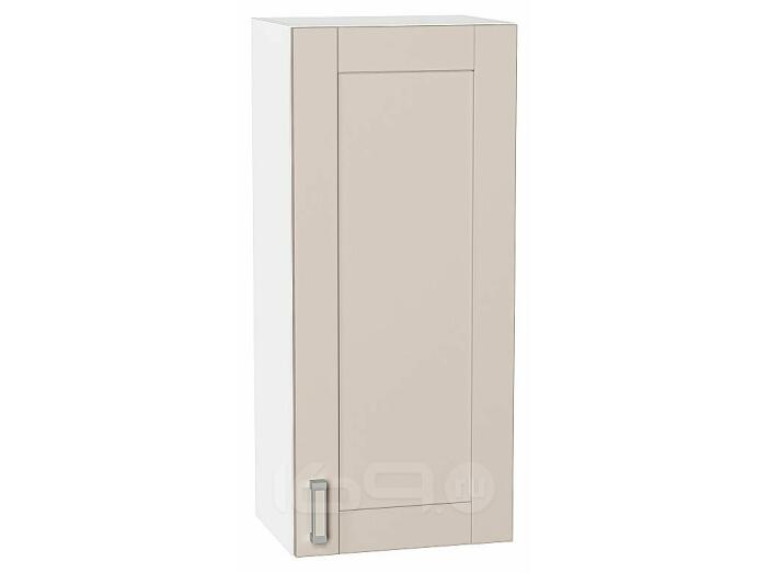Шкаф верхний с 1-ой дверцей Лофт Cream Silk/Белый 920*400*320